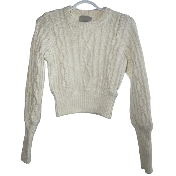 Urban Outfitters White Cable Knit Sweater - Picture 5 of 8